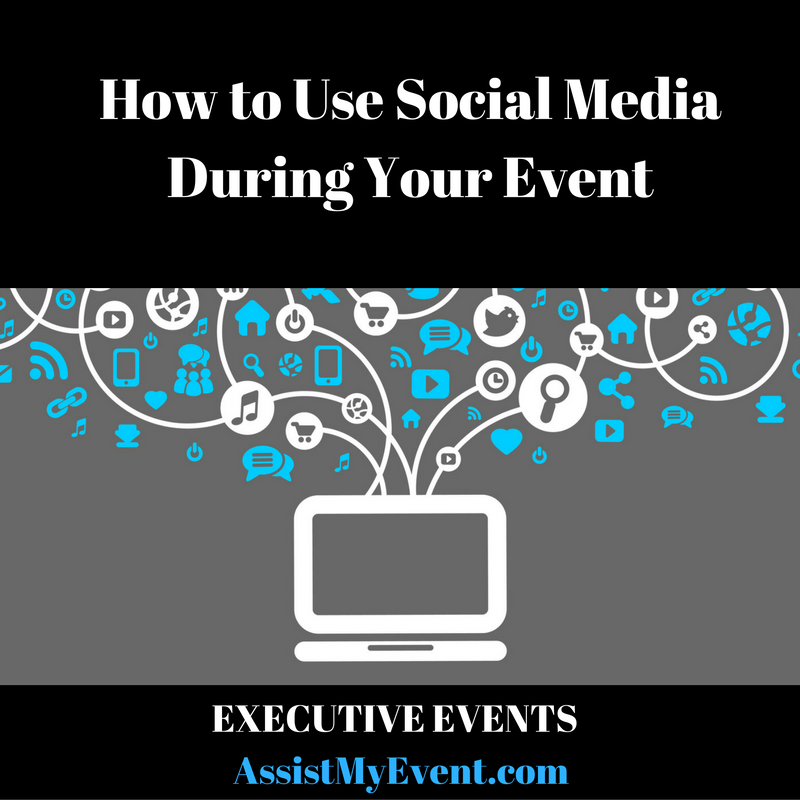 How to Use Social Media During Your Event