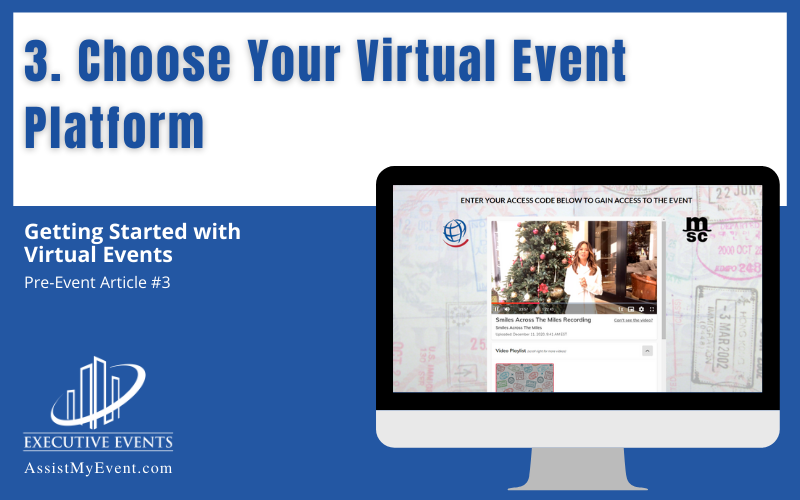 Choose Your Virtual Event Platform
